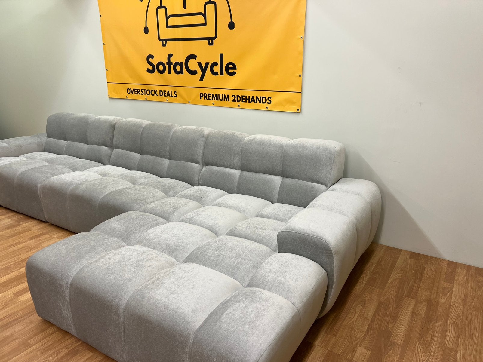 Nieuwe (overstock) Hoekzetel van Goossens / SofaCycle, Ophalen of Verzenden, SofaCycle, Info@sofacycle.be