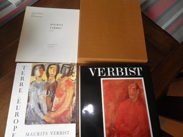Kunstboek Maurits Verbist Gesigneerd., Boeken, Ophalen of Verzenden, Zo goed als nieuw, Jan d'HAESE, Schilder- en Tekenkunst