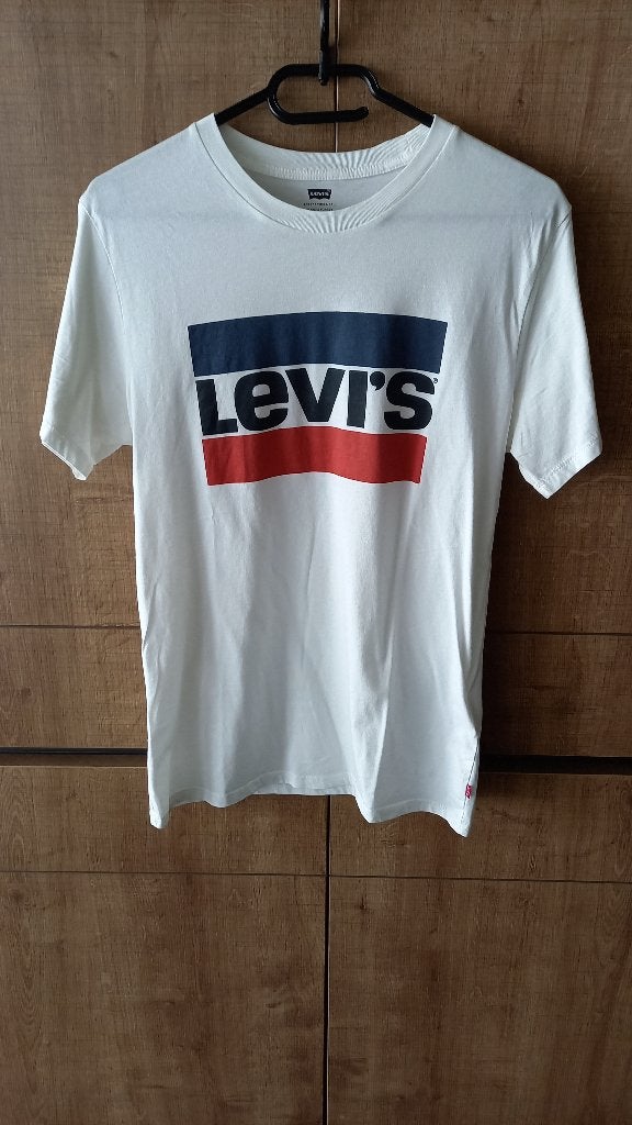 T-Shirt Levi's Maat S, Kleding | Heren, T-shirts, Levi's, Wit, Nieuw, Ophalen of Verzenden