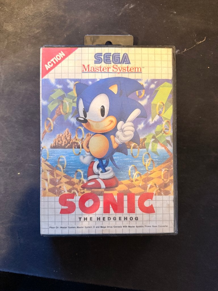 Sonic the Hedgehog – Sega Master System, Games en Spelcomputers, Ophalen of Verzenden, Gebruikt, Master System