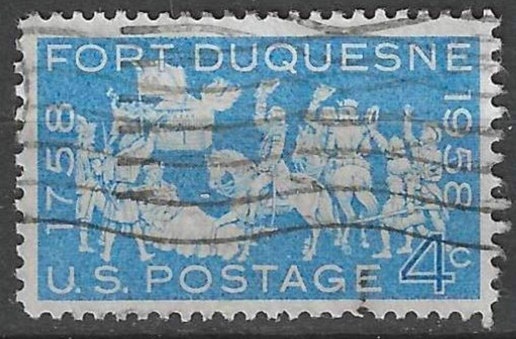 USA 1958 - Yvert 656 - Verovering van Fort Duquesne (ST), Verzenden, Gestempeld