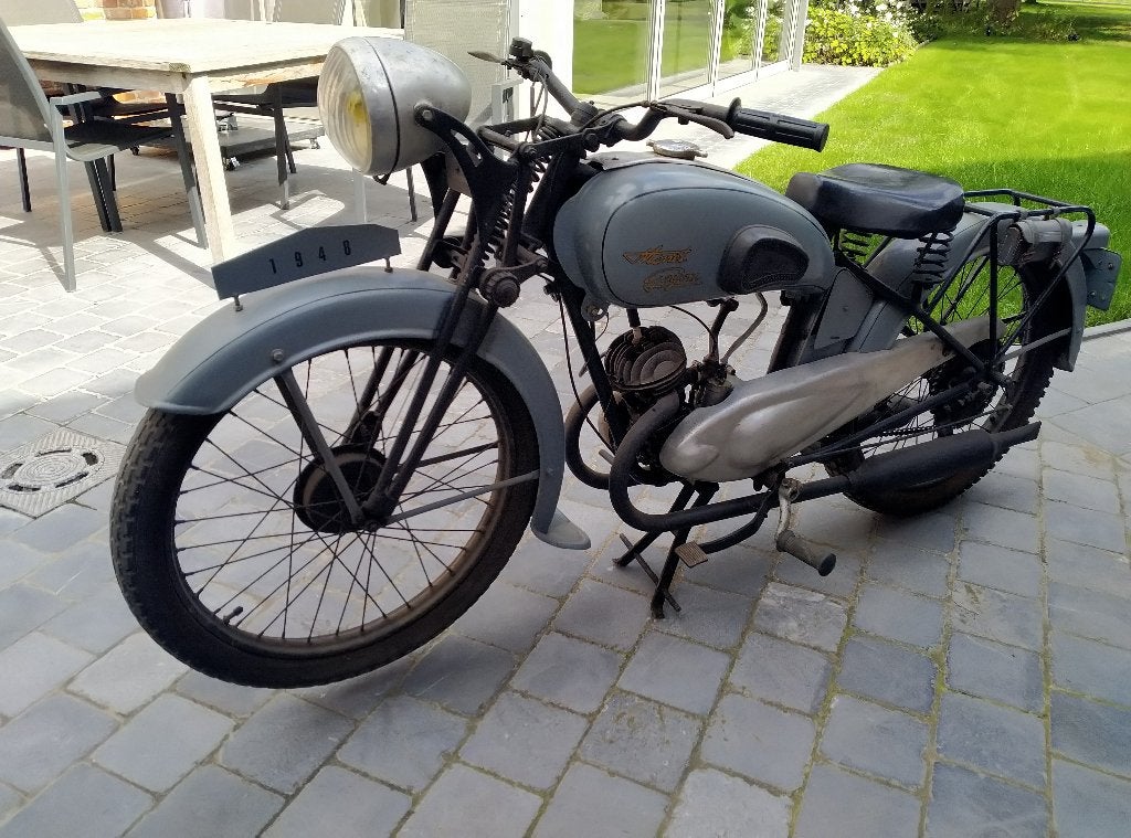 Moto d'origine complète Monet Goyon 125cc, 125 cm³