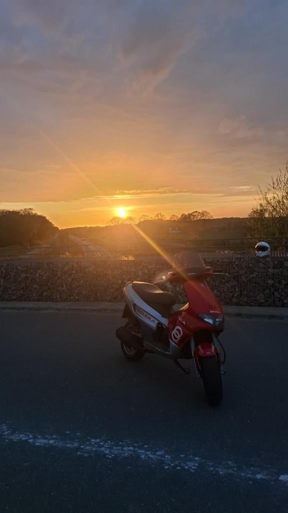 Gilera runner kappenset met lichte schade