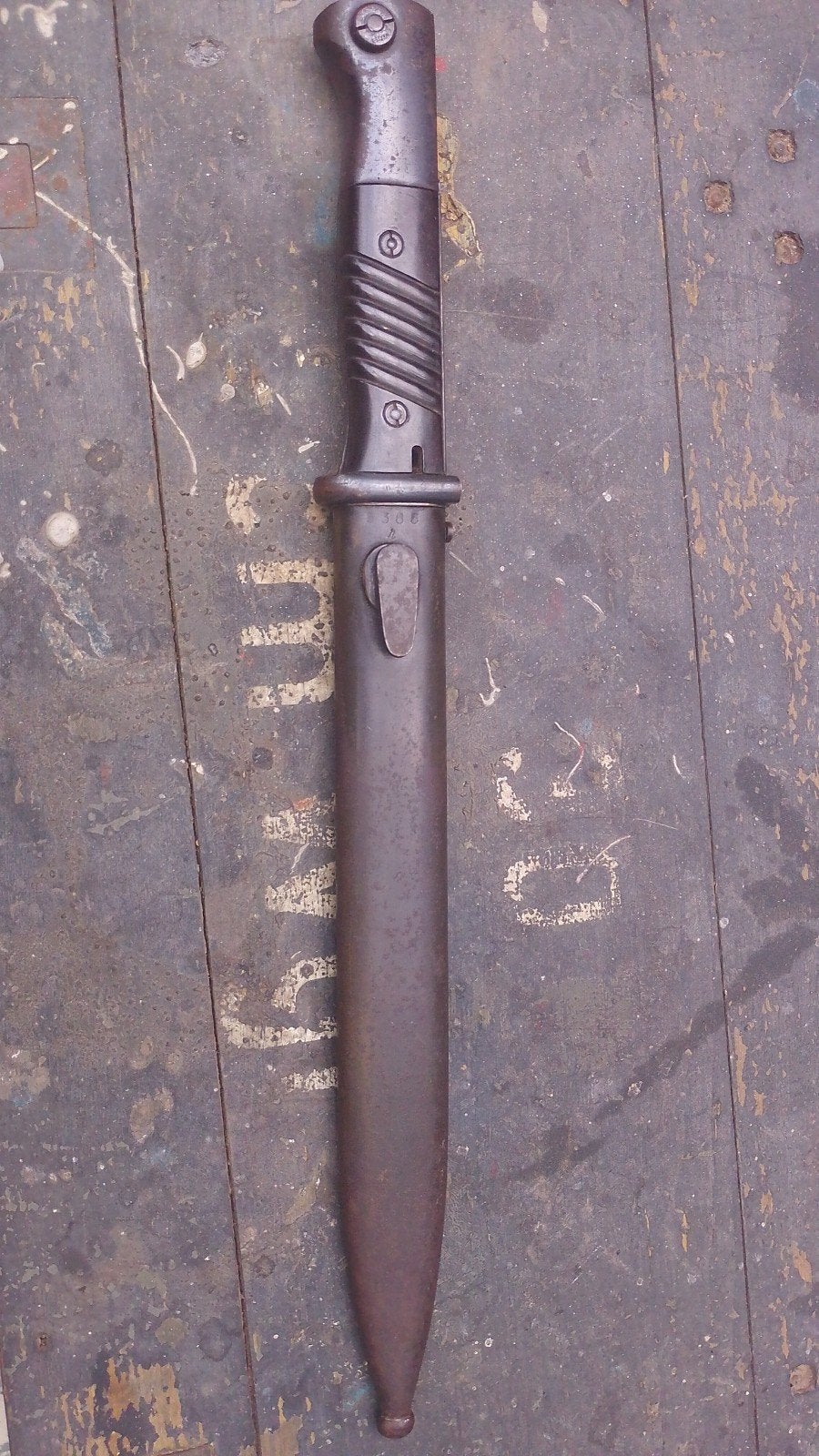 baïonnette kar 98 k 1940, numéros de série identiques, Verzamelen, Ophalen of Verzenden, Landmacht, Mes of Dolk