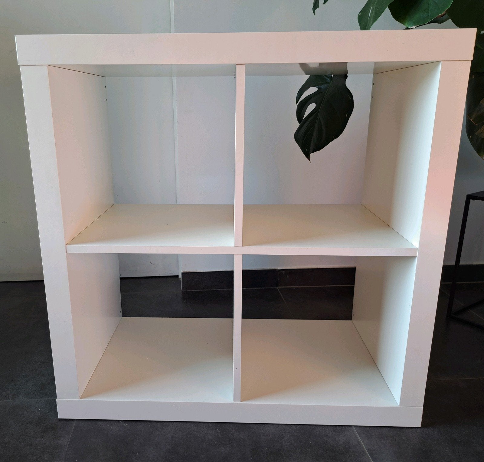 kallax kastje 2x2 wit, Ophalen