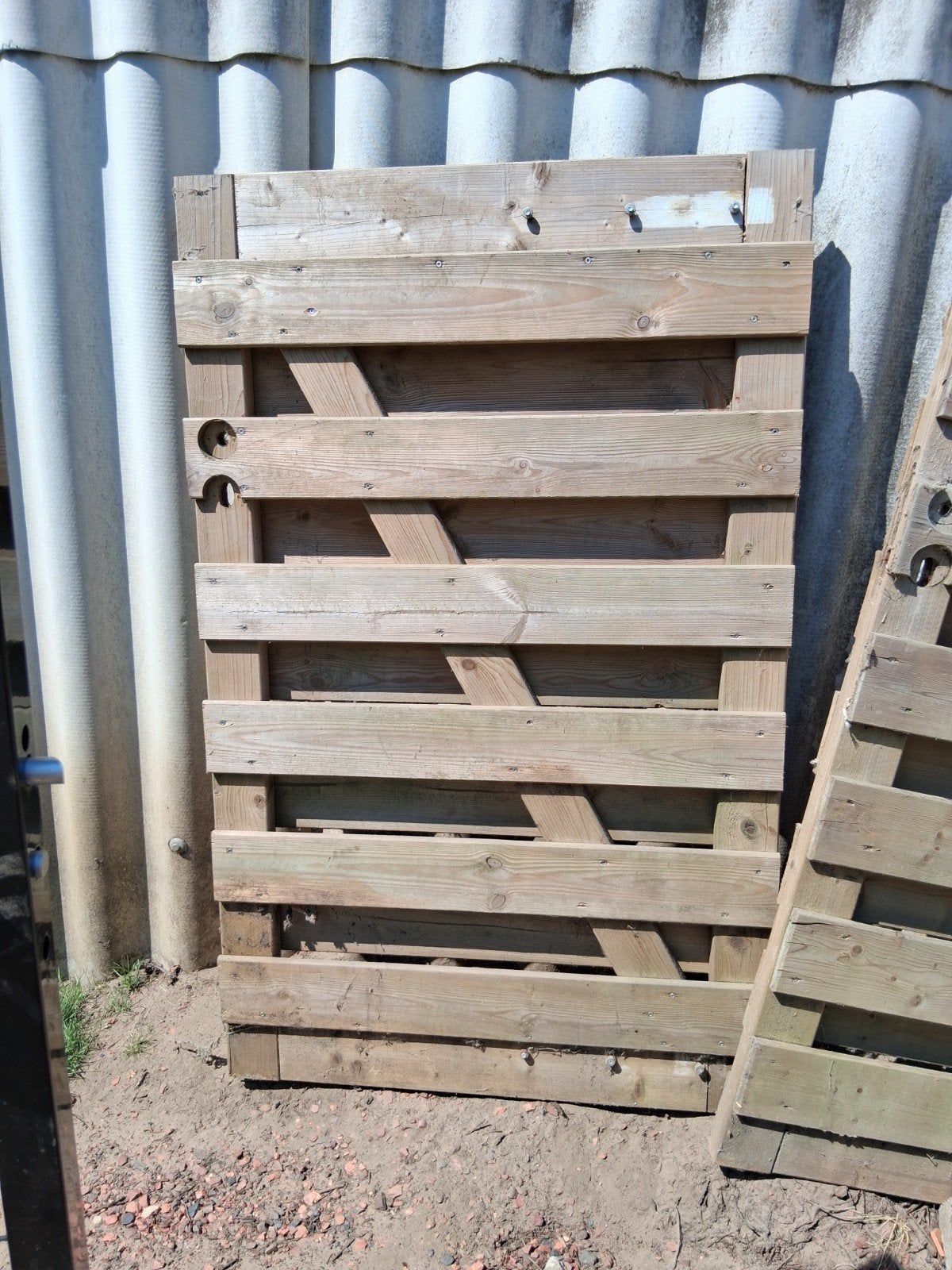Tuinpoort, Ophalen