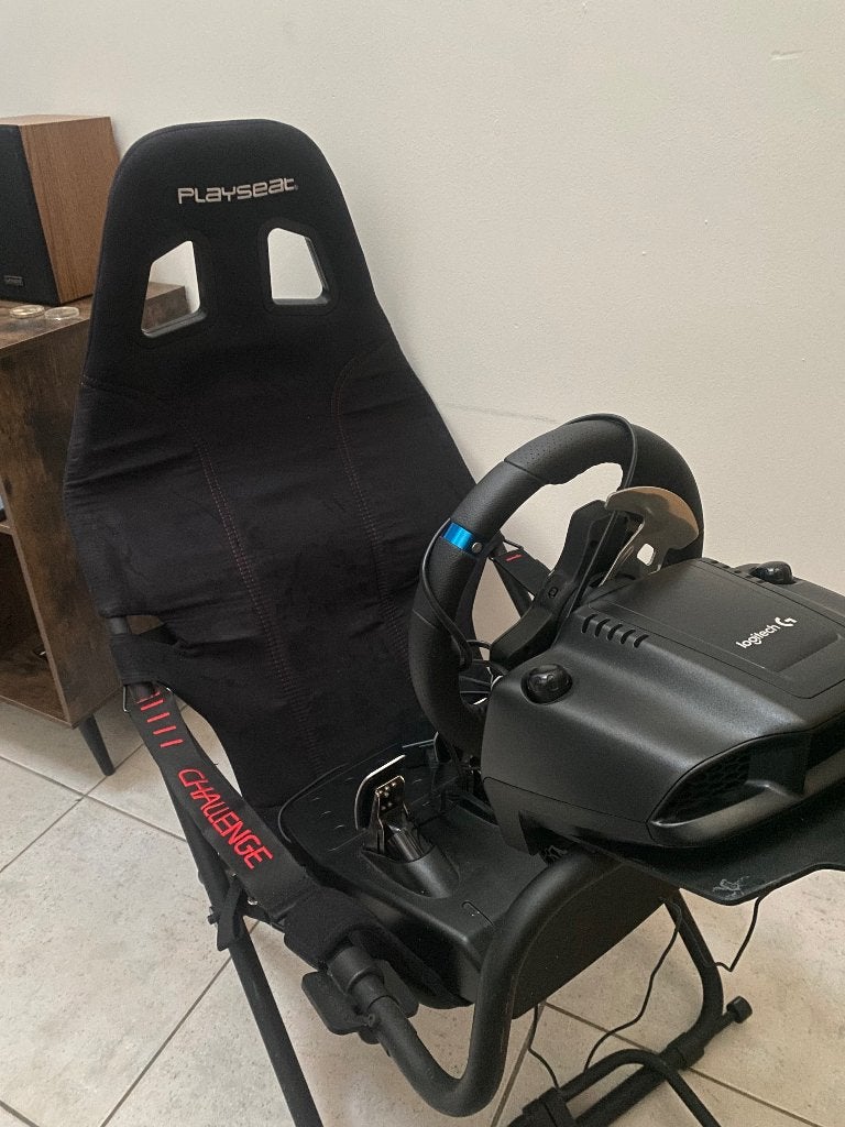 Cockpit Playseat Challenge X + Logitech G Pro Racing Wheel, Enlèvement, Reconditionné, Logitech