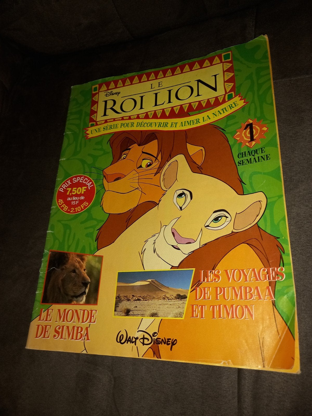 Magazine le roi lion, Enlèvement