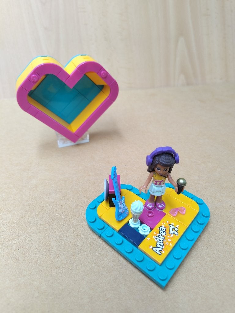 Lego Friends - Andrea's hartvormige doos (41354), Ophalen, Lego, Friends, Zo goed als nieuw