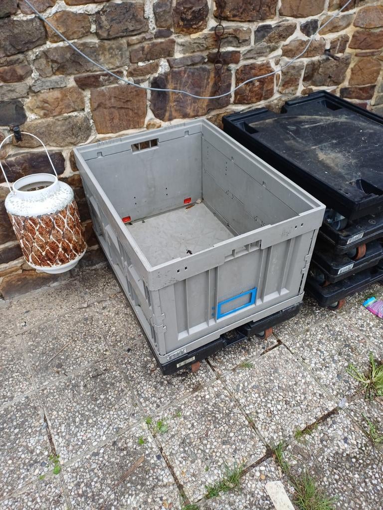 2 bacs de rangement pro pliable avec planche adaptée, Enlèvement