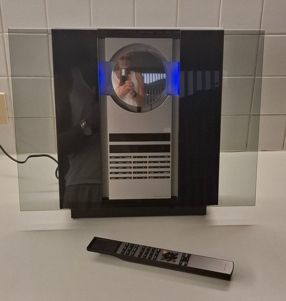 babg olufsen beosound 3200 topmodel  met blue led ! mint, Ophalen, MP3-aansluiting, Zo goed als nieuw, Bang & Olufsen
