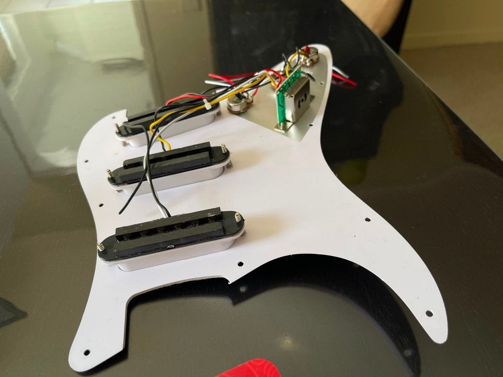 Squier Stratocaster slagplaat SSS, Ophalen of Verzenden, Zo goed als nieuw