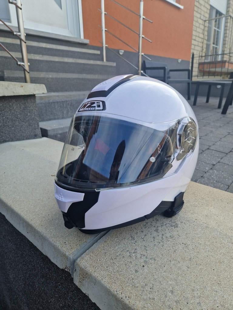 Casque moto modulable avec interphone Sena taille Xs, Seconde main, Enlèvement, Casque système, XS