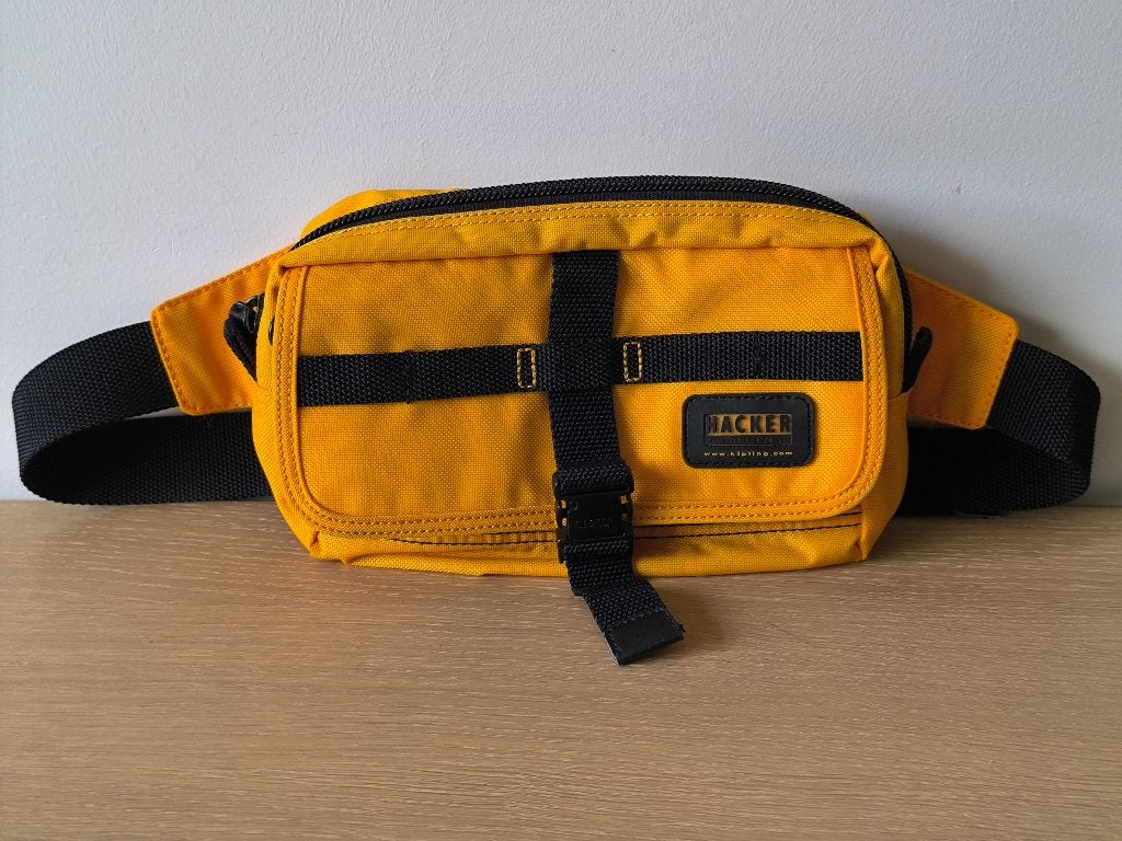 Kipling Hacker heuptasje. In nieuwstaat!, Handtassen en Accessoires, Ophalen of Verzenden, Zo goed als nieuw, Geel, Kipling