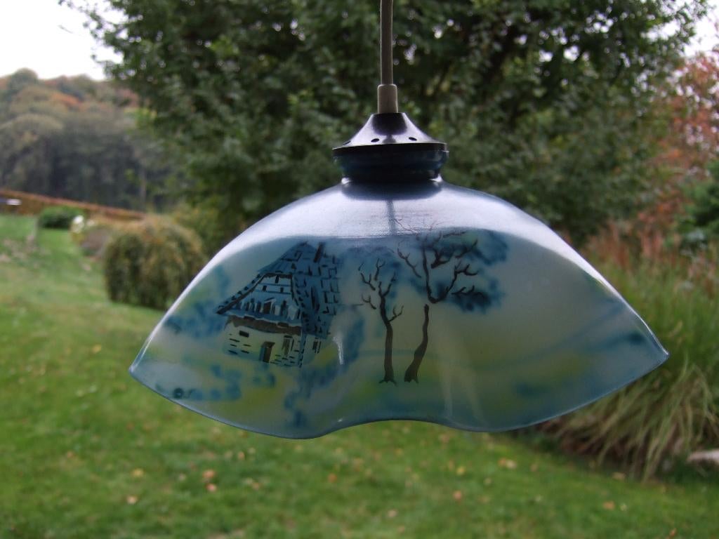 Lustre en opaline, Antiquités & Art, Enlèvement