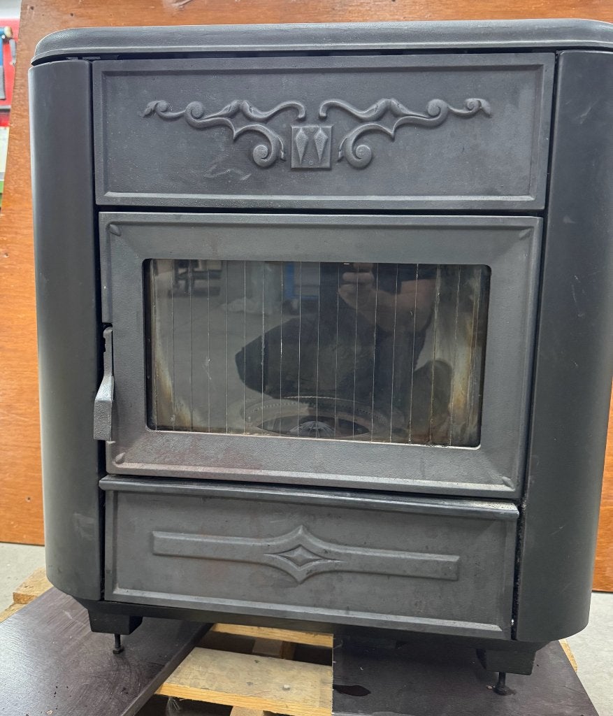 Poêle à mazout Franco Belge Horizon 10 kW, fonte, Autres carburants, Enlèvement, Utilisé, Autres types