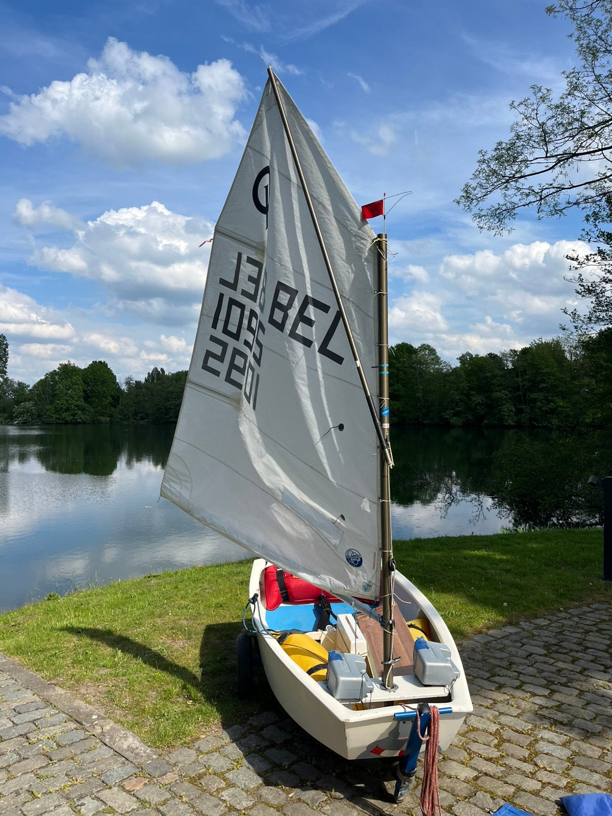 Wedstrijd Optimist, Gebruikt, Ophalen, Minder dan 3 meter, Minder dan 15 m²