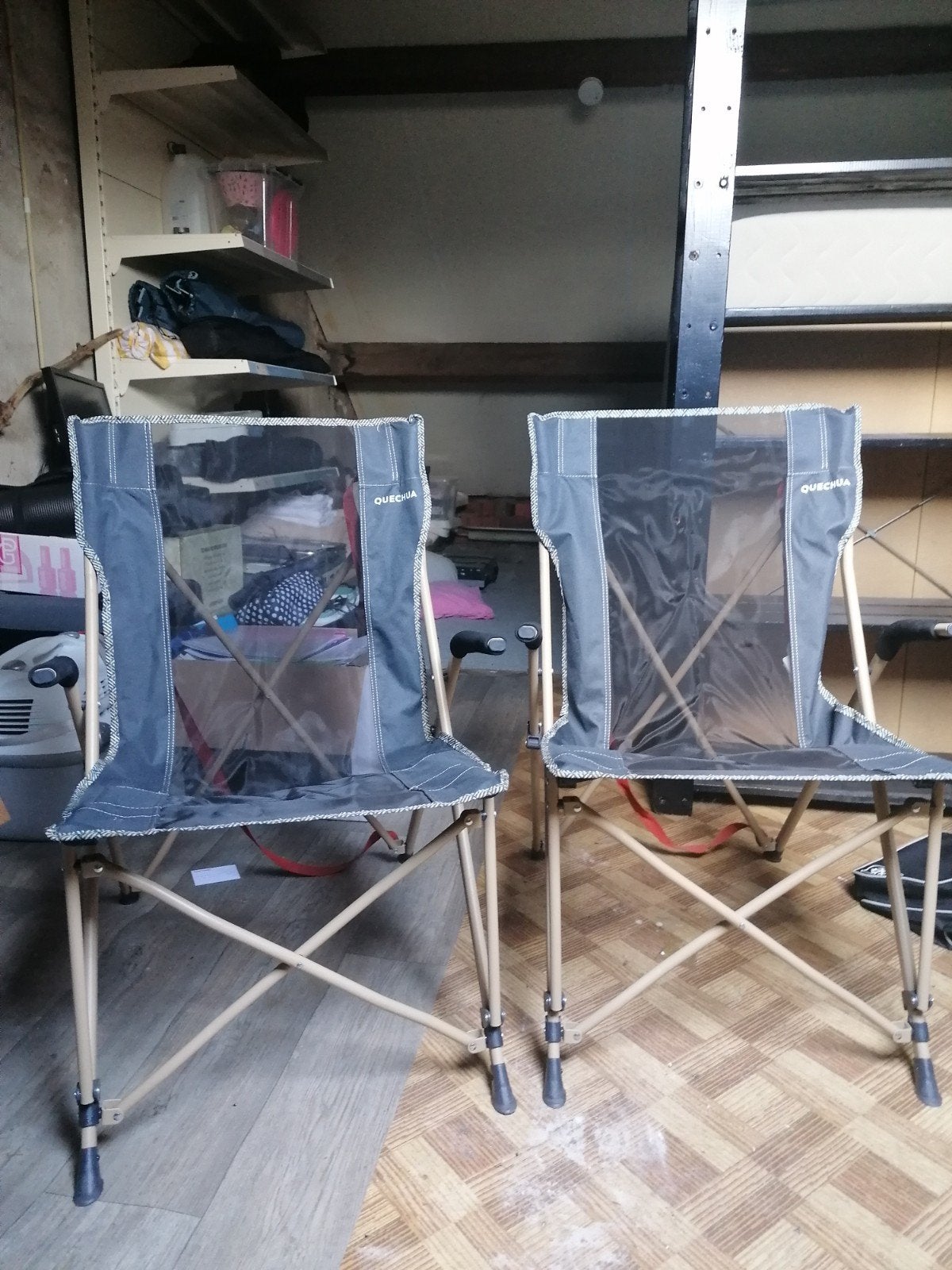 2 campingstoelen, Caravans en Kamperen, Ophalen