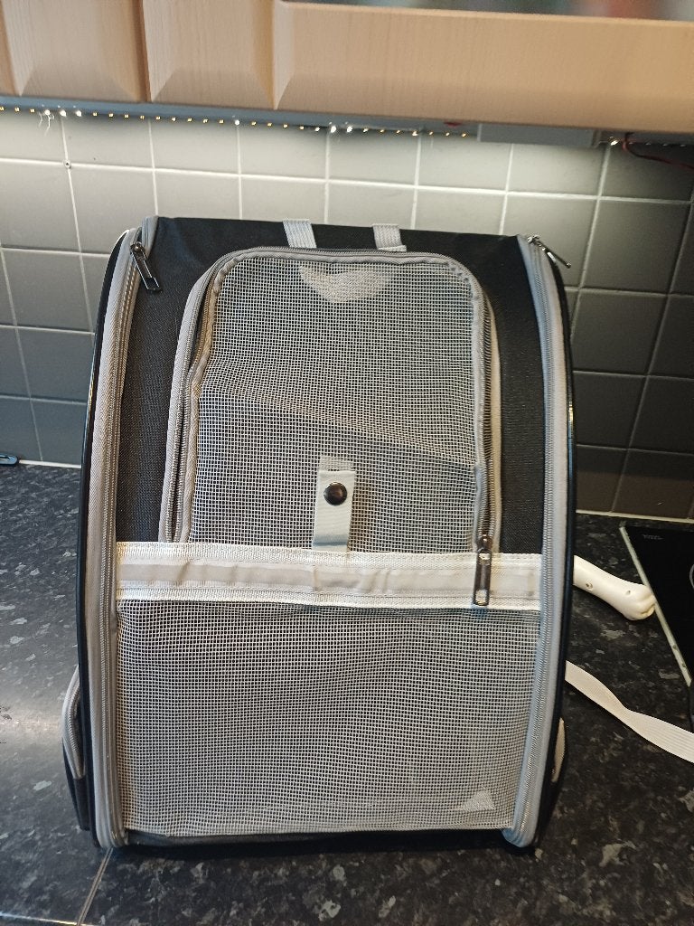 Katten rugzak, Ophalen, Zo goed als nieuw
