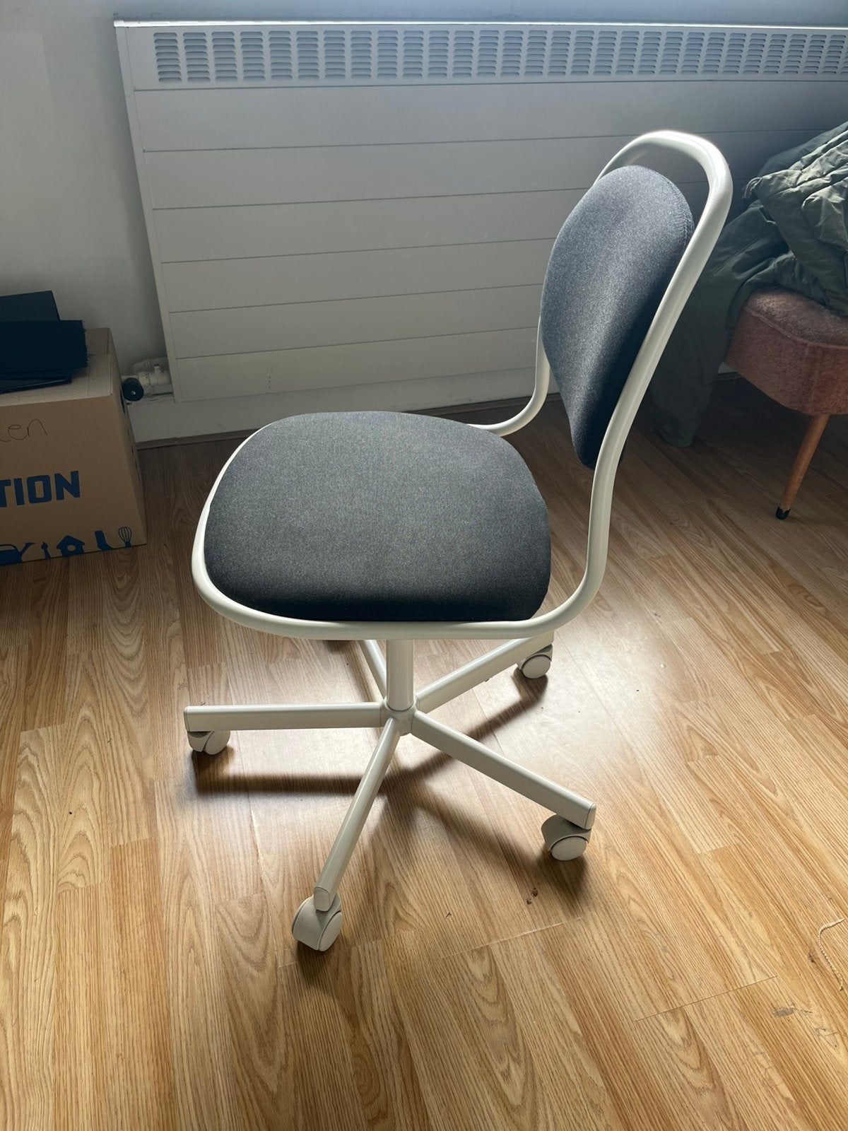 Orfjall bureaustoel, Huis en Inrichting, Ophalen, Gebruikt, Zwart, Bureaustoel