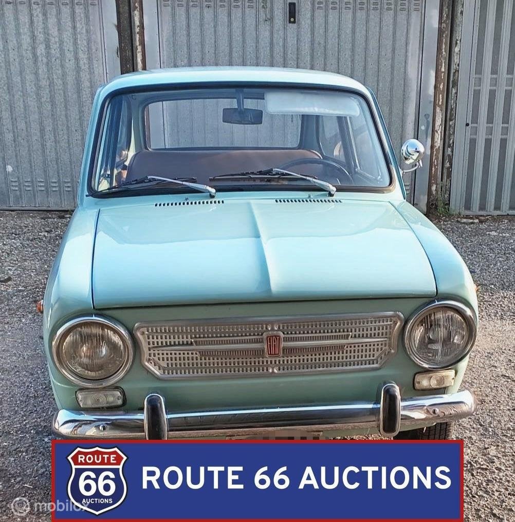 Fiat 850 S | 1969 | Route 66 Auctions, Auto's, Oldtimers, Zwart, Bedrijf, Handgeschakeld, Overige carrosserie