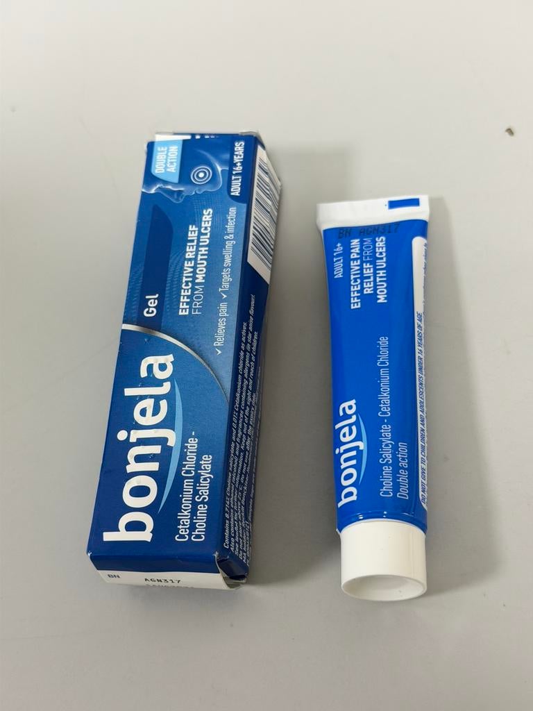 Bonjela Gel 15g Aften Mondzweren Pijnverlichting mondpijn, Handtassen en Accessoires, Uiterlijk | Mondverzorging, Ophalen of Verzenden