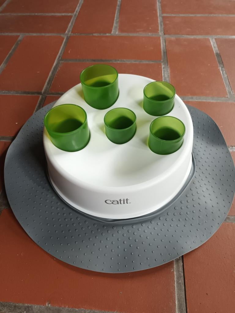 Catit Senses 2.0 Digger - kattenspeelgoed - kattenvoerbak, Ophalen, Zo goed als nieuw