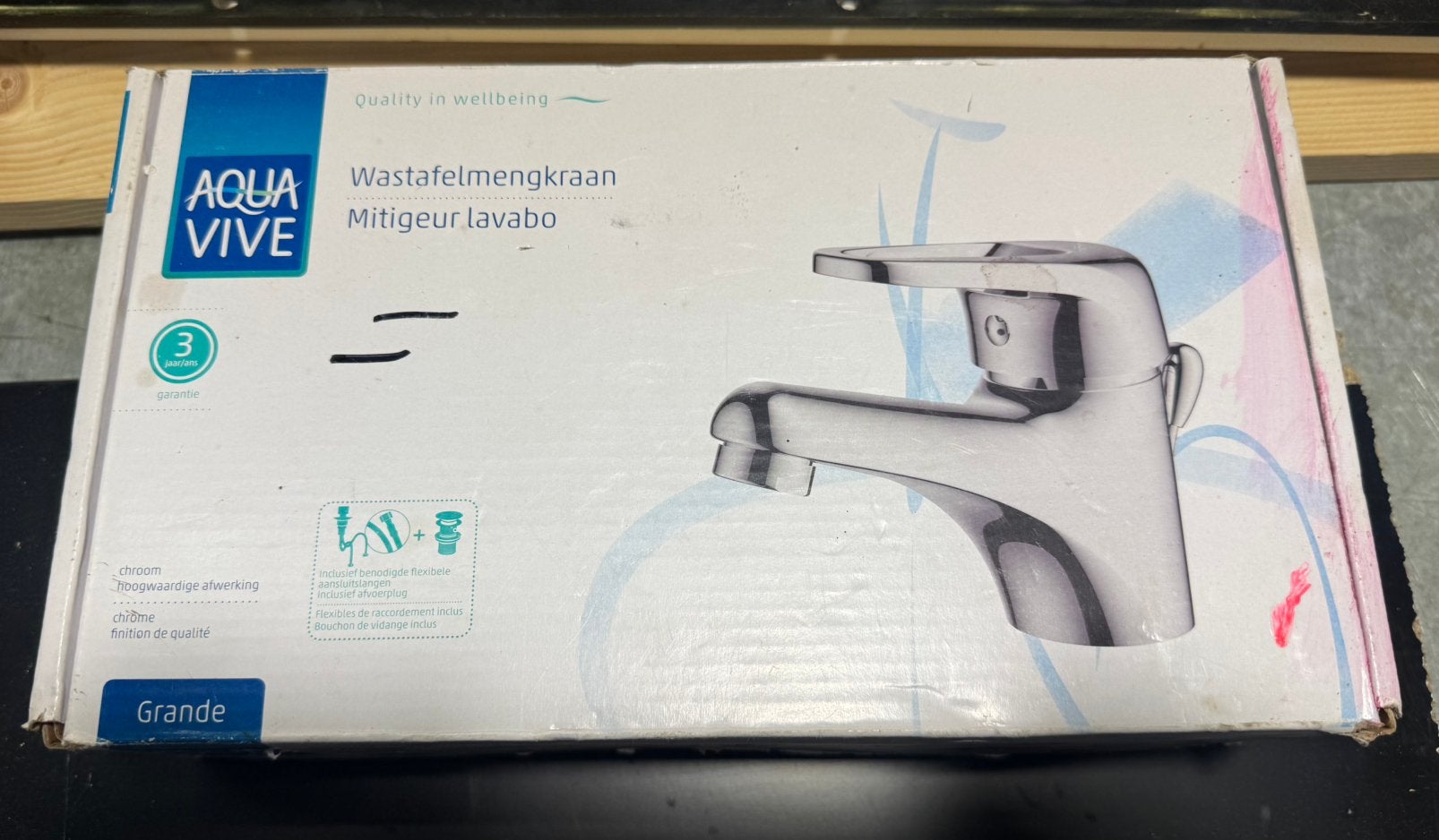 Wastafelmengkraan - Aqua Vive ** NIEUW **, Enlèvement, Neuf