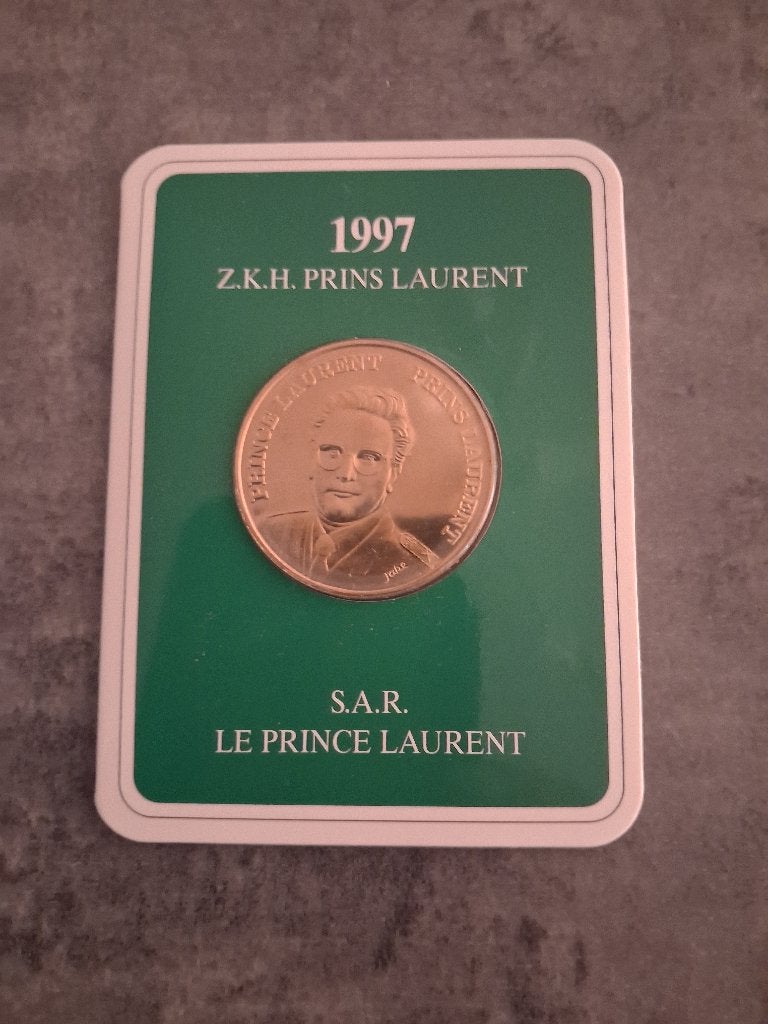 Prins Laurent-medaille 1997, Ophalen