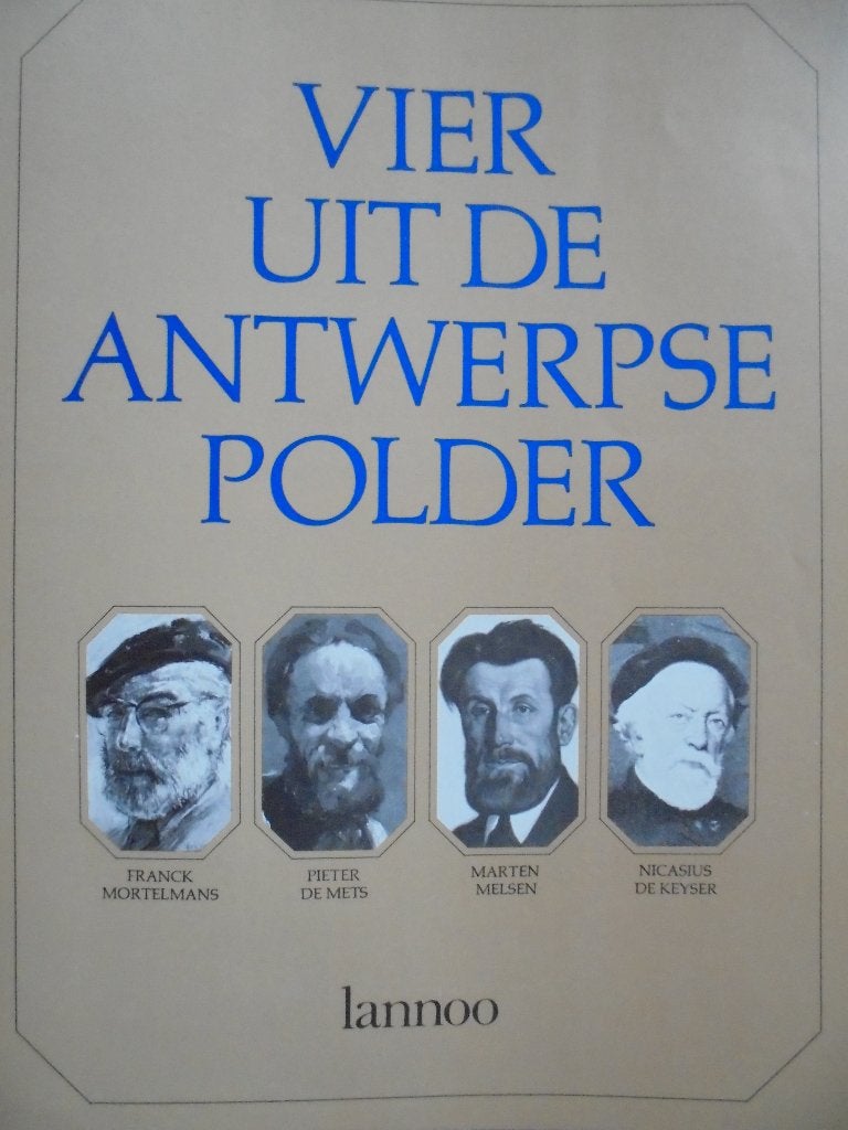 Vier Antwerpse Polder  1, Verzenden, Nieuw, Schilder- en Tekenkunst