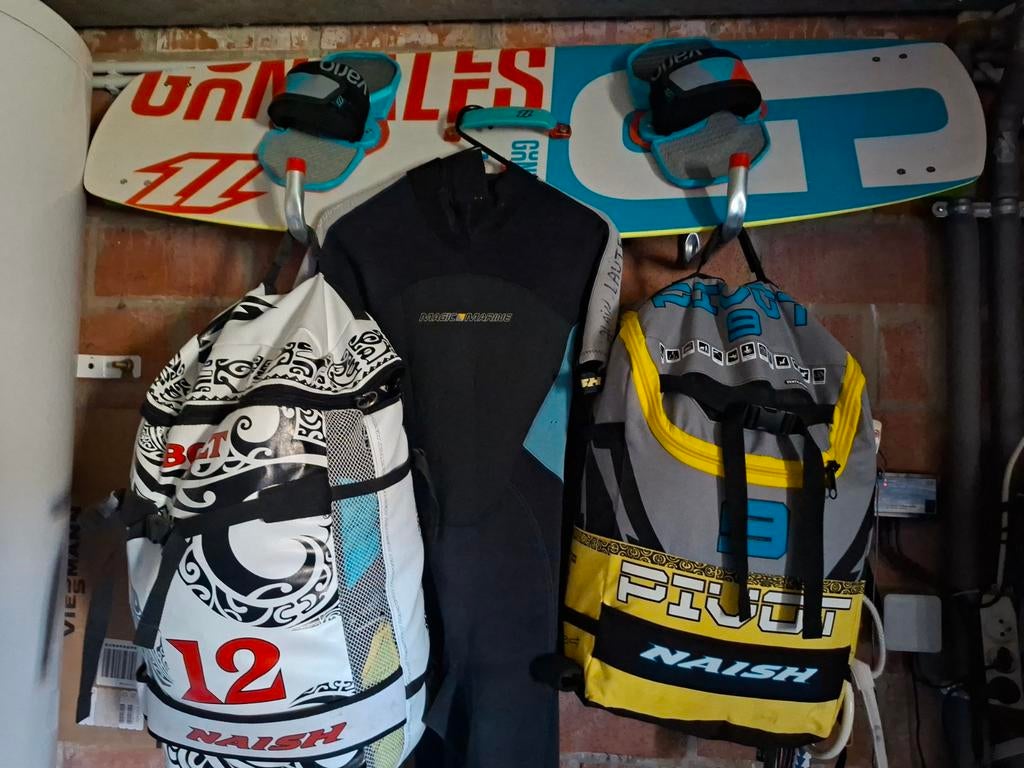 Volledige KITESET, Ophalen