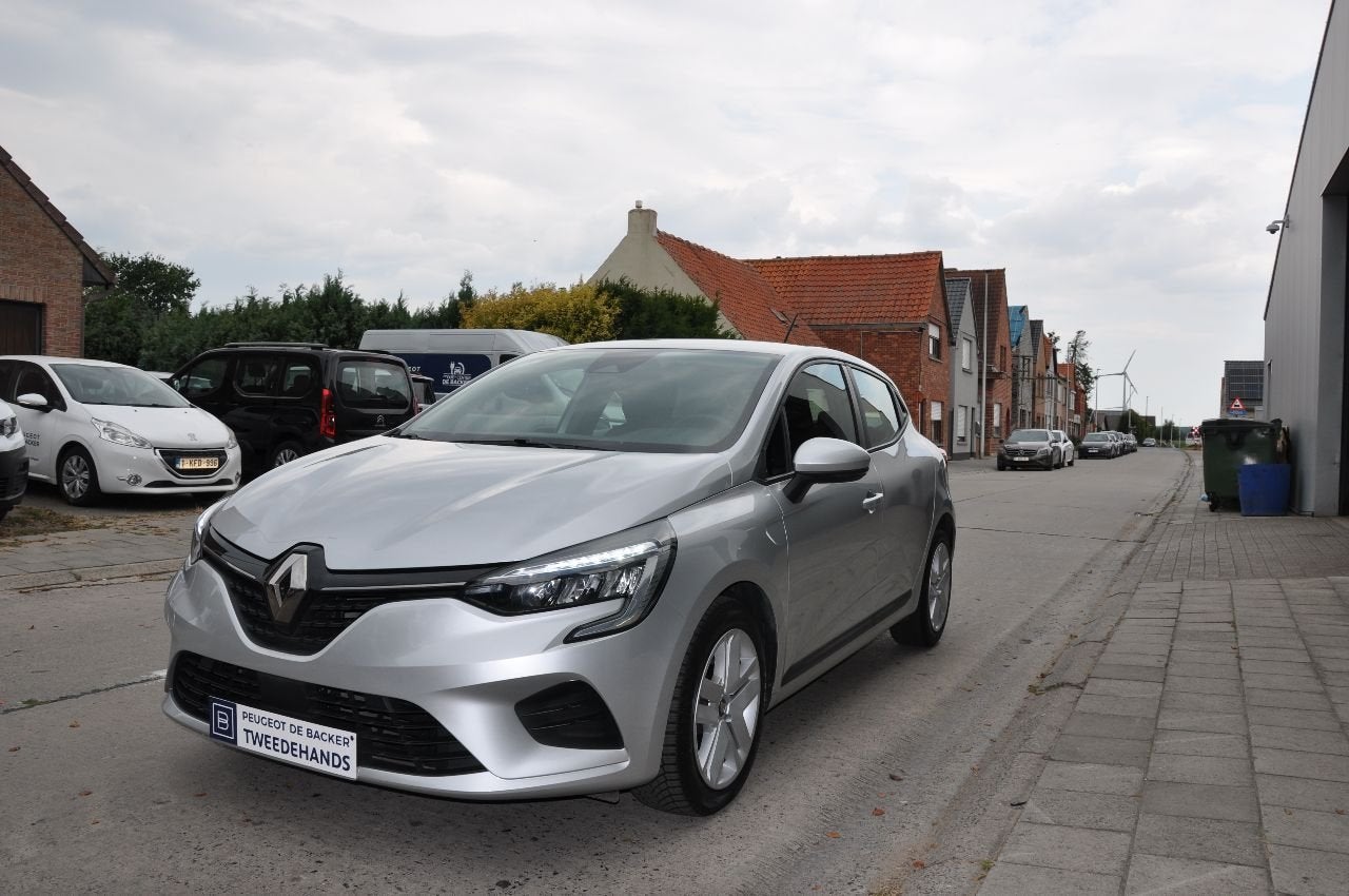 Renault Clio Corporate Edition Plus (bj 2022), Auto's, Voorwielaandrijving, Stof, Gebruikt, 91 pk