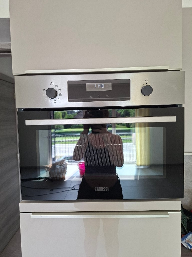zanussi ZVEKM6X2 combi oven, Elektronische apparatuur, Ophalen, Minder dan 45 cm, 60 cm of meer, Zanussi