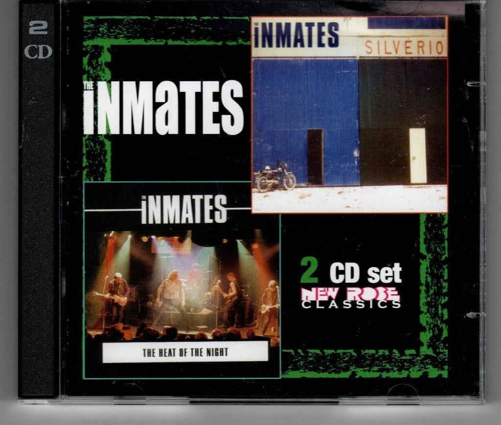 THE INMATES - SILVERIO/IN THE HEAT OF THE NIGHT - 2CD-2007-F, CD & DVD, CD | Rock, Enlèvement ou Envoi, Utilisé, Autres genres