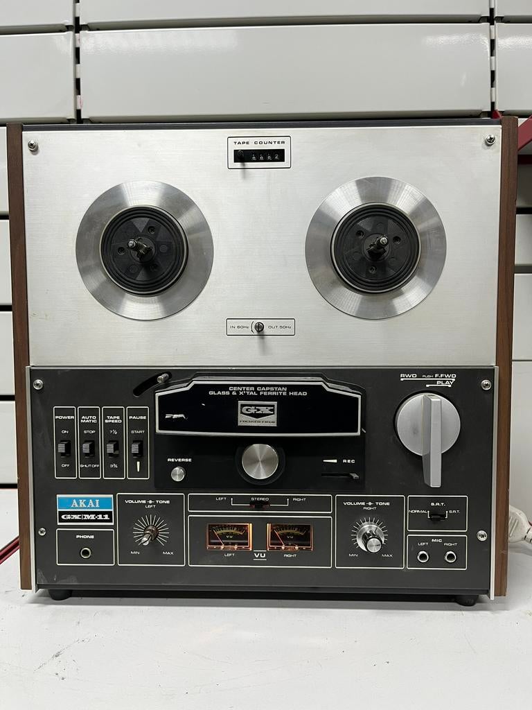 Magnétophone à bandes AKAI GX-M11 – Têtes Glass & Ferrite, TV, Hi-fi & Vidéo, Enregistreurs audio, Magnétophone, Enlèvement