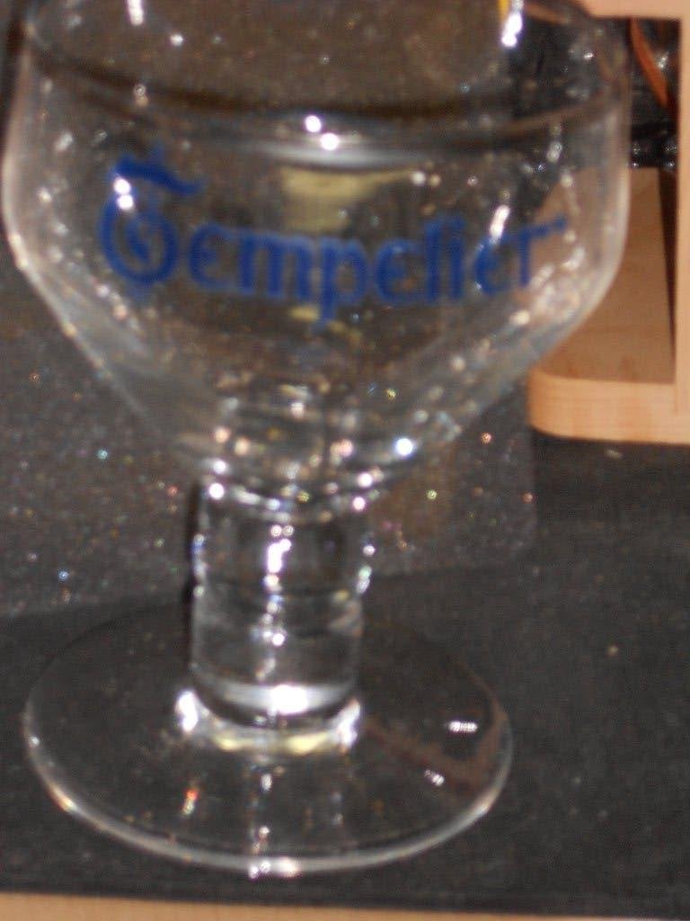 Bierglas.Tempelier.Type Orval, Verzamelen, Ophalen of Verzenden, Zo goed als nieuw, Glas of Glazen, Overige merken
