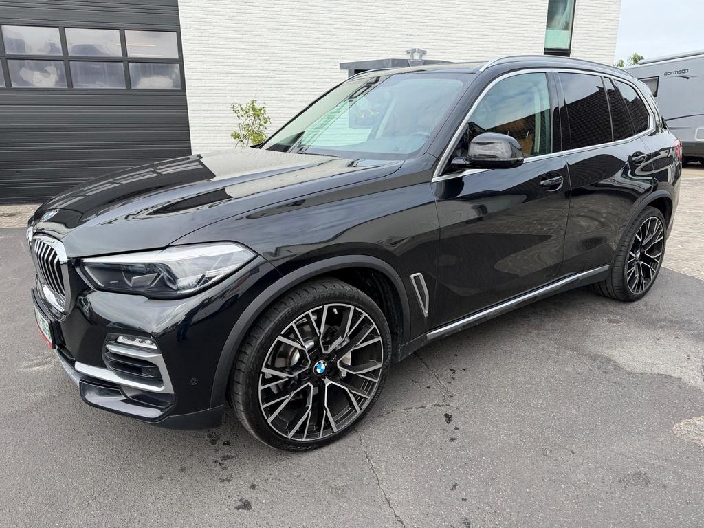 BMW X5, Automaat, Zwart, Leder, Diesel