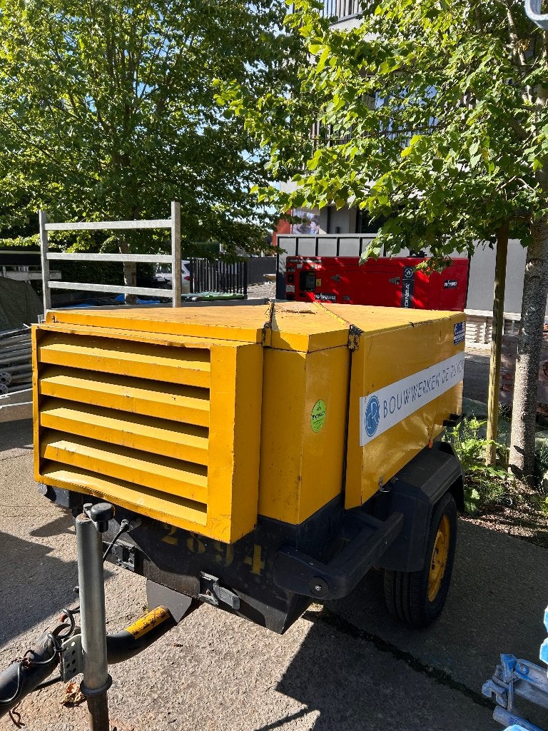 Compressor - Atlas Copco aanhangwagen, Bricolage & Construction, Compresseurs, Enlèvement, Utilisé, 6 à 10 bars, Mobile