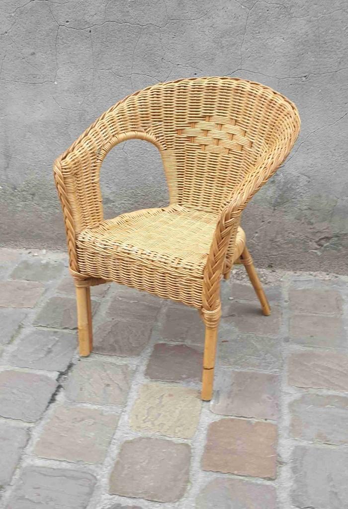 FAUTEUIL ENFANT en rotin-bambou (osier), Enlèvement