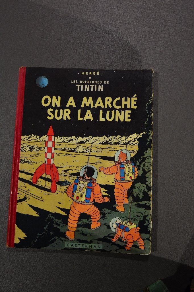We wandelden op de maan EO 1954 (4e gerecht B11), Boeken, Ophalen of Verzenden, Gelezen, HERGE