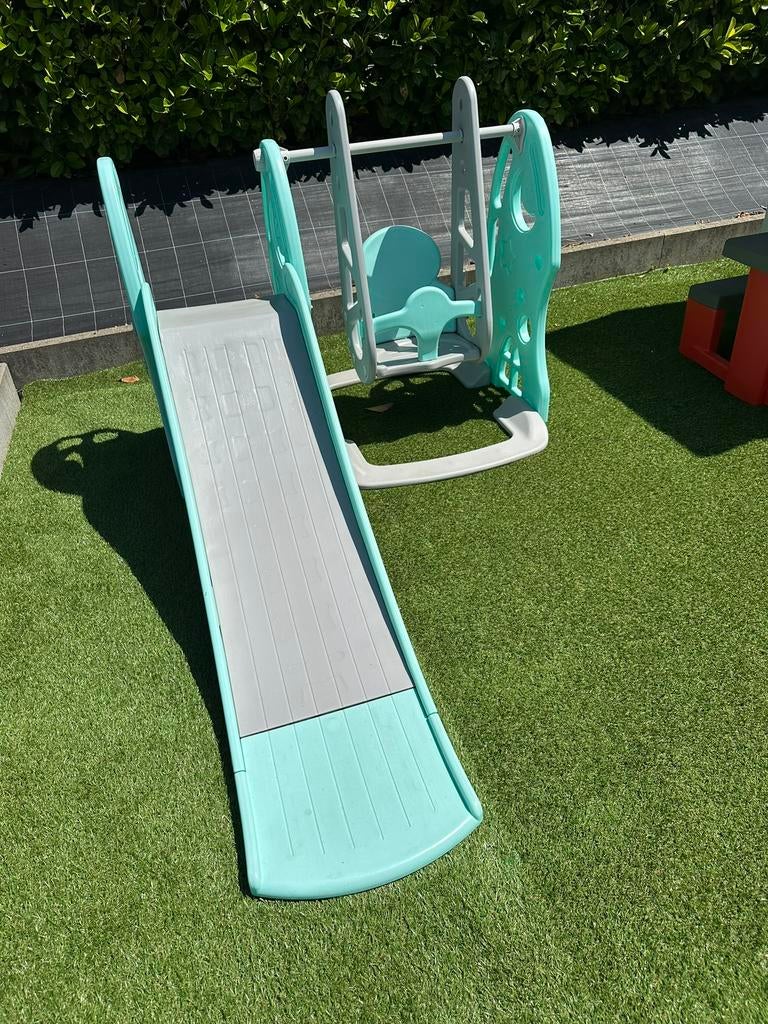 Toboggan et balancoire enfant, Enfants & Bébés, Jouets | Extérieur | Aires de jeux, Enlèvement, Utilisé, Toboggan
