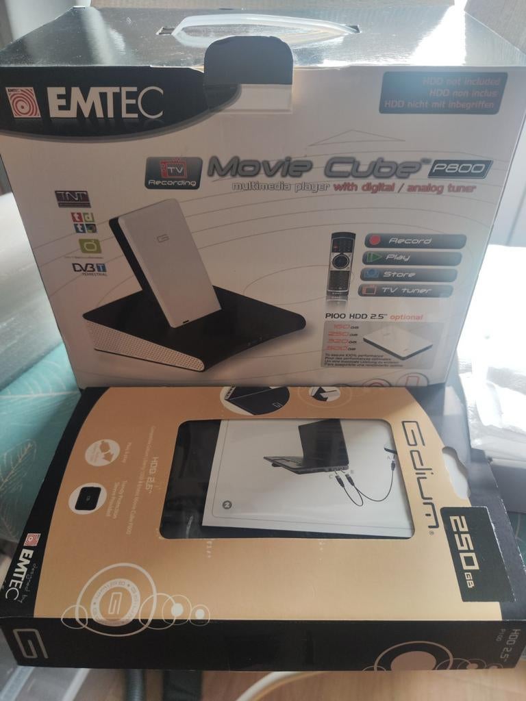 Movie Cube P800 EMTEC, Enlèvement, Audio et Vidéo
