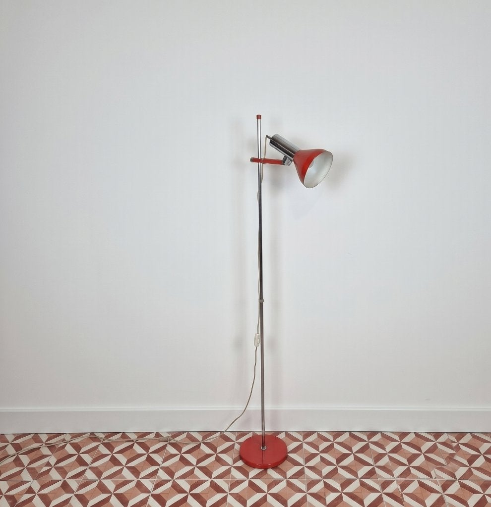 Vintage staande lamp, Ophalen