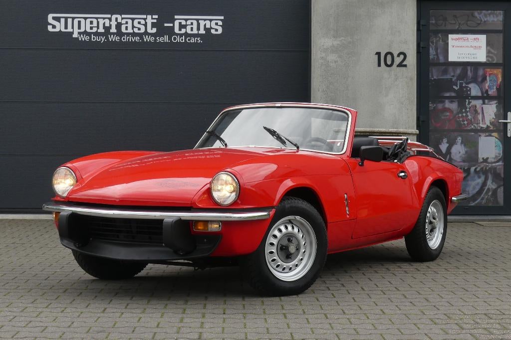 1977 Triumph Spitfire 1500, Autos, Oldtimers & Ancêtres, Entreprise, Achat, Triumph, Essence, Cabriolet, 2 portes, Boîte manuelle