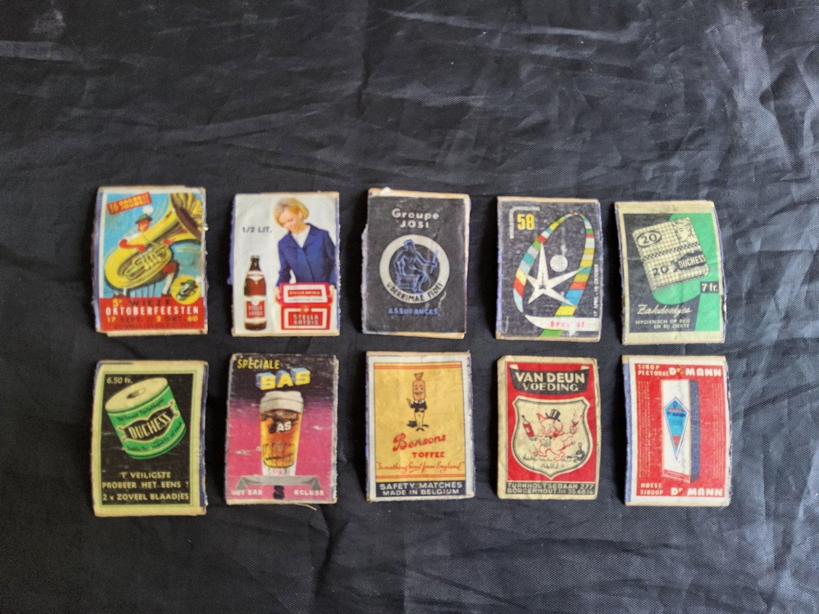 Vintage unieke verzameling lucifer afbeeldingen (Lot 6), Verzamelen, Verzenden