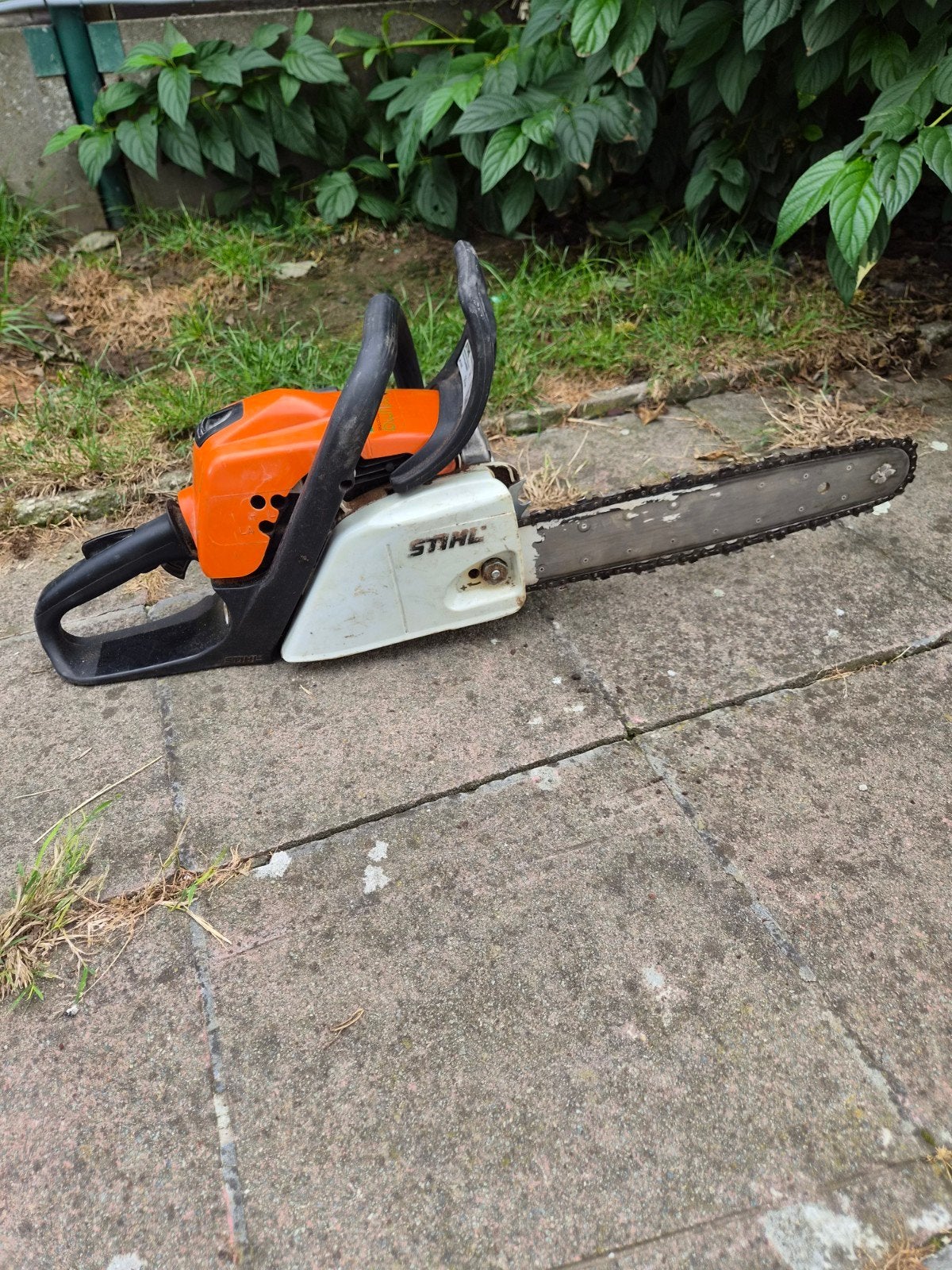 stihl kettingzaag ms 211, Ophalen