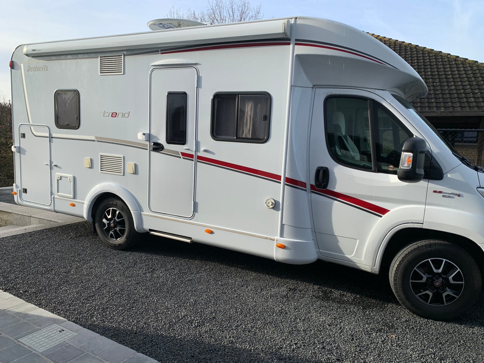 Camper Dethleffs trend T 6767.    2017, Ringverwarming, Fiat, Particulier, Dethleffs