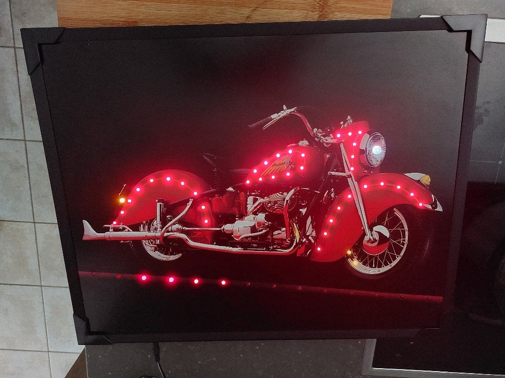 Lichtdecoratie, Comme neuf, Synthétique, Autres types, Enlèvement
