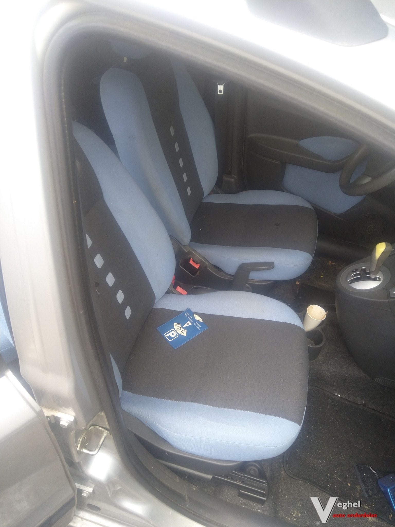 Fiat panda lv rv stoel blauw 2008, Ophalen, Gebruikt, -, -