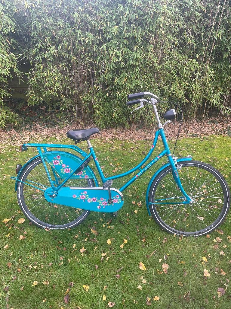 gazelle madelief turquoise, Vélos & Vélomoteurs, Vélos | Filles, Utilisé, 24 pouces, Vitesses, Enlèvement